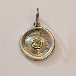 NWOT Waxing Poetic sterling silver birthstone charm.